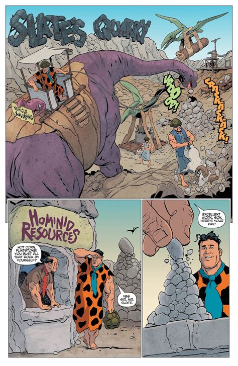 Weird Science Dc Comics The Flintstones 6 Review And Spoilers