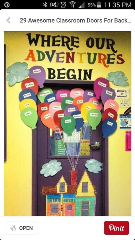 Where The Adventure Begins Disney Classroom Door Decorations