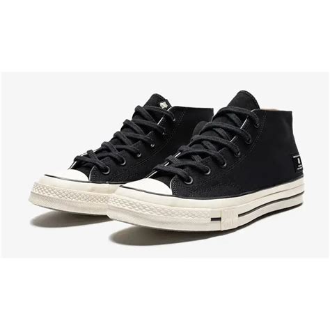 Undefeated X Converse Chuck 70 Mid Black Natural Ivory Where To Buy A00673c The Sole Supplier