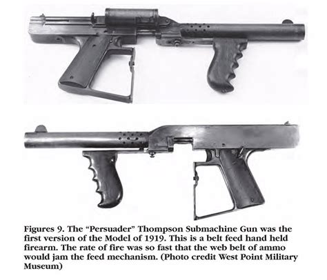 The Thompson Submachine Gun Model Of 1919 Популярное оружие