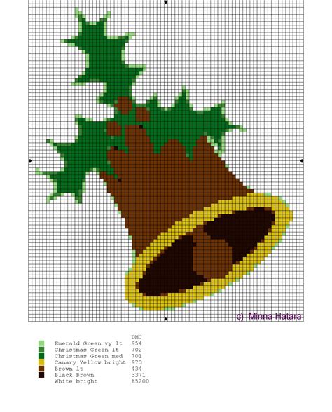 Mov act 1 scene 3 workbook question and answers delightful little counted cross stitch kits, these are fabulous designs for both beginners and experienced cross stitchers. Minna's Miniatures: Christmas bell cross stitch pattern ...