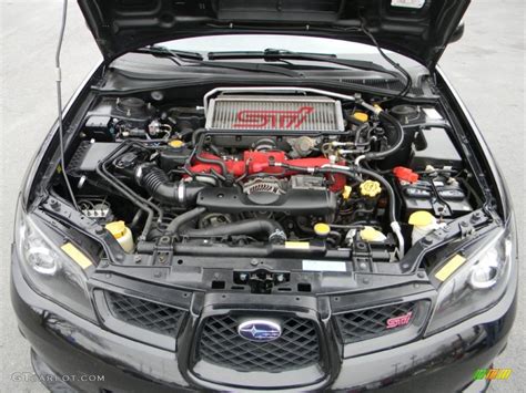 2006 Subaru Impreza Wrx Sti 25 Liter Sti Turbocharged Dohc 16 Valve