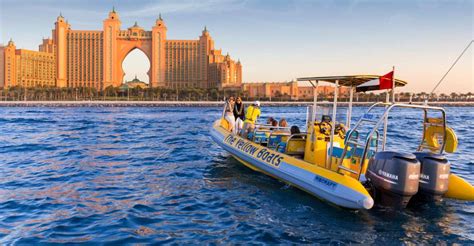 Dubai Marina Landmarks Guided Speedboat Tour Getyourguide