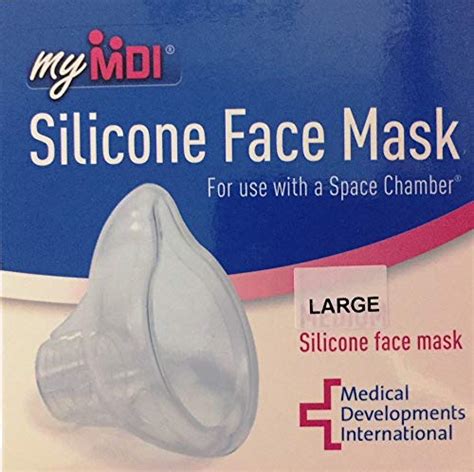 Silicone Face Mask For Use With A Space Chamber Large Uk