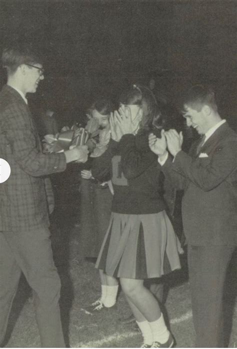 1966 1967 Varsity La Porte High School La Porte Indiana Cheerleader
