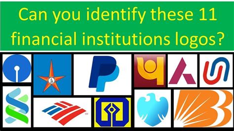 Quiz Banks And Financial Institutions Logos Part 2 Youtube