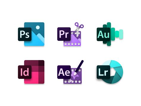Fluent Design Icons For Adobe Apps Experimental By Thành Nguyễn On