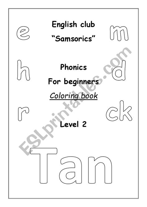 Phonics Coloring Esl Worksheet By Samsor