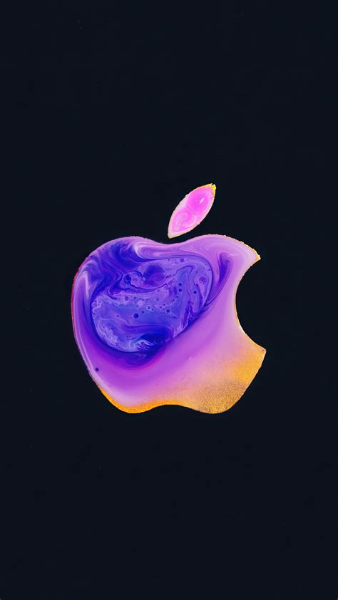 Green black apple logo 4k. iPhone 12 Apple Logo 4K mobile wallpaper