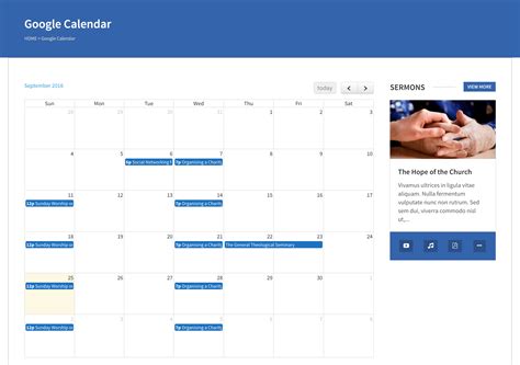 Google Calendar Printable Calendar Templates