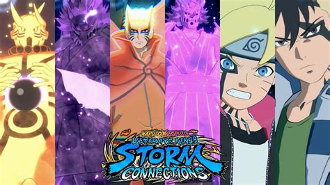 All New Ultimate Jutsus Naruto X Boruto Ultimate Ninja Storm Connections Fps Youtube
