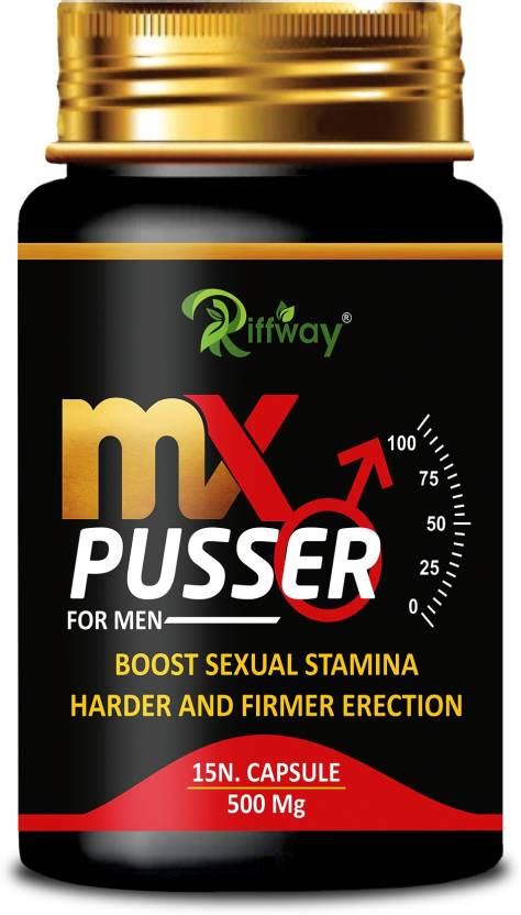 Riffway Mx Pusser Shilajit Pill For Long Timing Bigger Harder Male