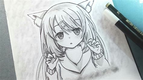 Cara menggambar anime naruto 3d. Cara menggambar anime loli cute | how to draw anime - YouTube