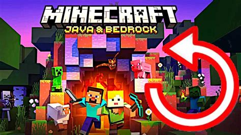Java Edition VS Bedrock Edition Minecraft Official Reversed Trailer YouTube