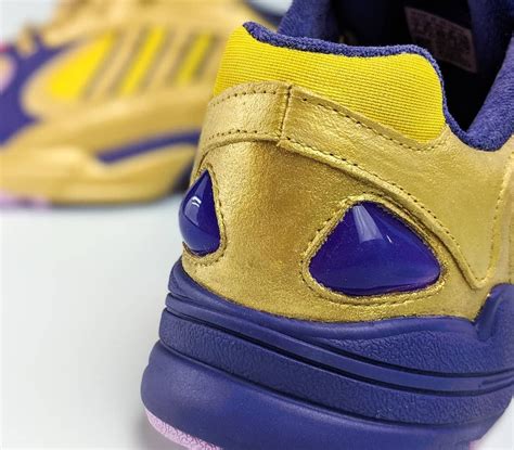 Strong, attack will do double damage; Adidas Falcon Yung-1 DBZ Golden Freezer