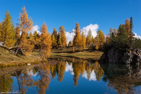 Autumn Clarity Lago Fedèra Cortina Dampezzo Italy Dave Derbis
