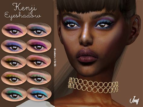Kenji Eyeshadow N95 Contains 10 Colors In Hq Texture Found In Tsr