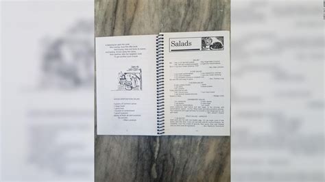 A Man Found His Mothers Vintage School Cafeteria Cookbook Hes Now