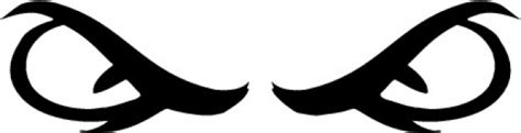 Angry Eyes Vector Free Clip Art Library