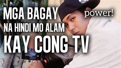 Mga Bagay Na Hindi Mo Alam Kay Congtv Facts About Congtv Youtube