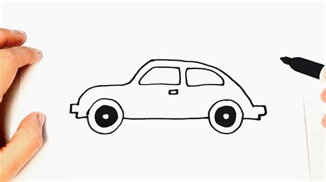 Cómo Dibujar Un Auto Paso A Paso Dibujo Fácil De Auto Youtube