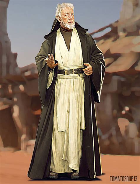 Obi Wan Kenobi Star Wars Alec Guiness By
