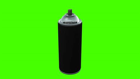 Spray Can In Green Screen Free Stock Footage Youtube
