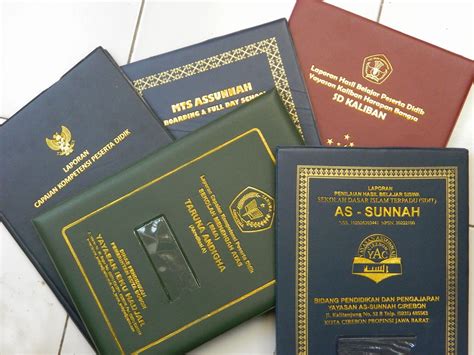 Map Sampul Raport dan Izasah: Agustus 2014