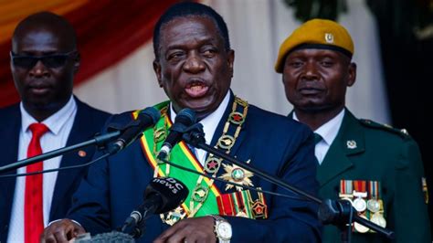 Emmerson Mnangagwa Officiellement Investi Président Du Zimbabwe