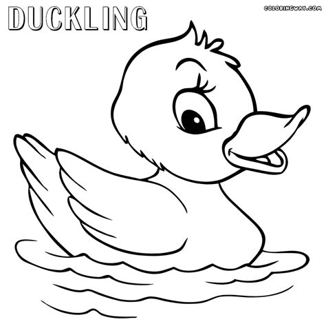 Duck coloring pages | Coloring pages to download and print