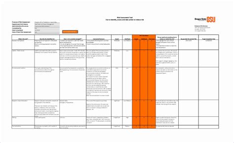 Risk Breakdown Structure Template Excel