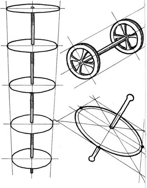 In this part, i'll talk about how to draw ellipses and cylinders in pers. Major Axis - Perspective Drawing - Joshua Nava Arts