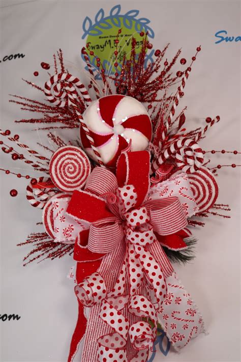 Candy Cane Christmas Tree Topper Swayme Vegas