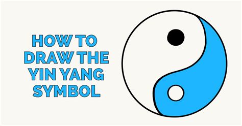 How To Draw The Yin Yang Symbol
