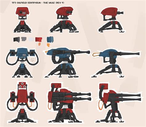 Elbagasts Mule Tf2 Sentry Design Team Fortress 2