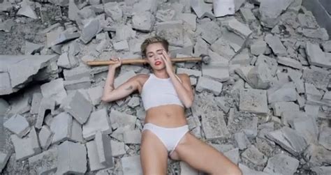 Photos Miley Cyrus Naughtiest “wrecking Ball” Moves Sheknows
