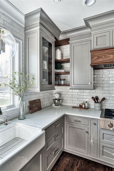6 Beautiful Light Grey Kitchen Cabinets Ideas Dream House 88c