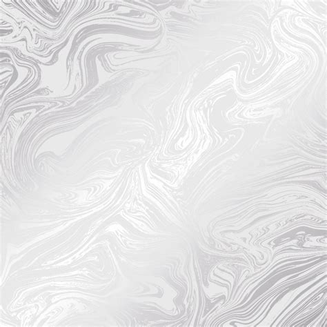 Carrara Marble Metallic Wallpaper Soft Grey Silver