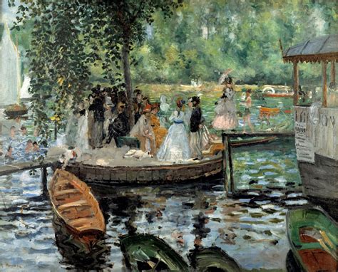 Claude Monet La Grenouillère 1869 Tuttart Pittura Scultura