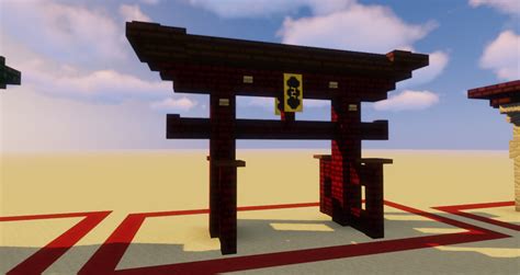 10 Easy Japanese Torii Gate Designs Minecraft Map