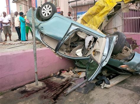 Fatal Accident Along New Festac Bridge Road Graphic Photos Car Talk Nigeria