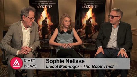 The book thief is a long novel filled with daring subplots, many of which were excised for the adaptation. Interview with "The Book Thief" Actors and Director - YouTube