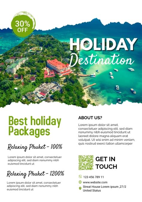 Travel Destination Template Postermywall