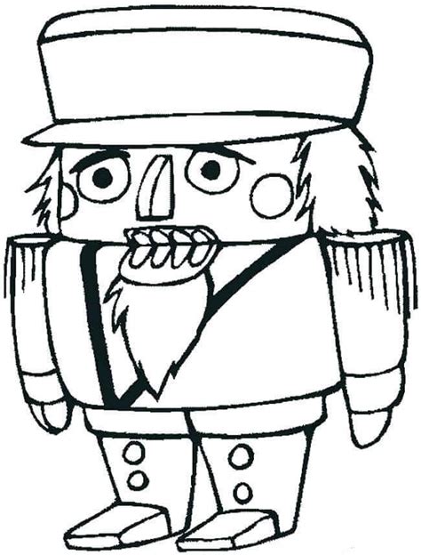 25 Free Nutcracker Coloring Pages Printable