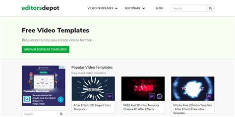 The best free After Effects templates sites - Videomaker