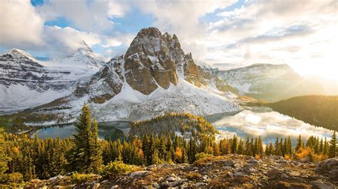 Wallpaper Mount Assiniboine Provincial Park British Columbia Canada