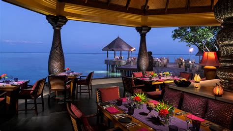 Maldives Restaurants And Bars Fine Dining Four Seasons Kuda Huraa