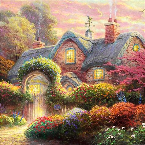 New Decor Picture Diamond Painting Cross Stitch Painting Landscape