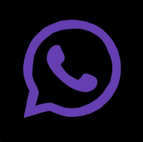 Purple Whatsapp Logo