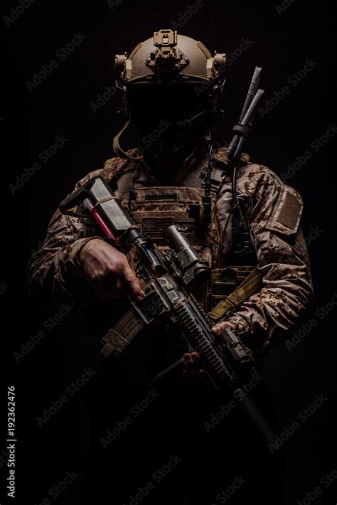 Special Forces United States Soldier Or Private Military Contractor